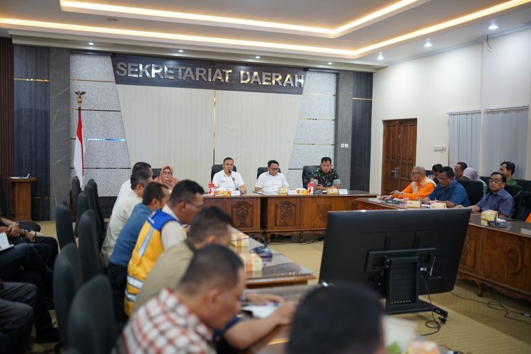 Bupati Sudewo Pimpin Rakor Tanggap Darurat Banjir dan Longsor