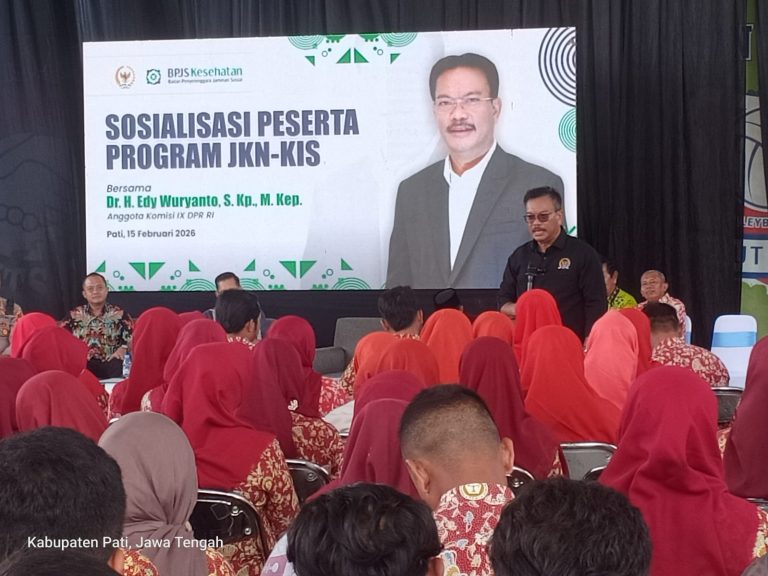 Sosialisasi Program JKN-KIS Bersama Dr. H. Edy Wuryanto, Hadirkan Ratusan Nakes