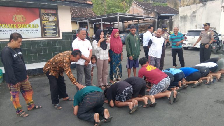 Viral Tawuran Tongtek di Sukolilo, Polisi Amankan Belasan Remaja