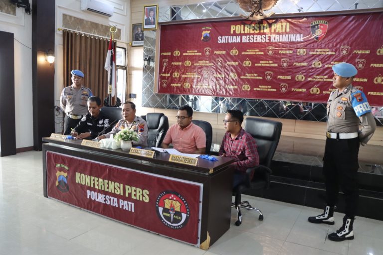 Sindikat Curanmor Asal Jepara Diringkus Polresta Pati