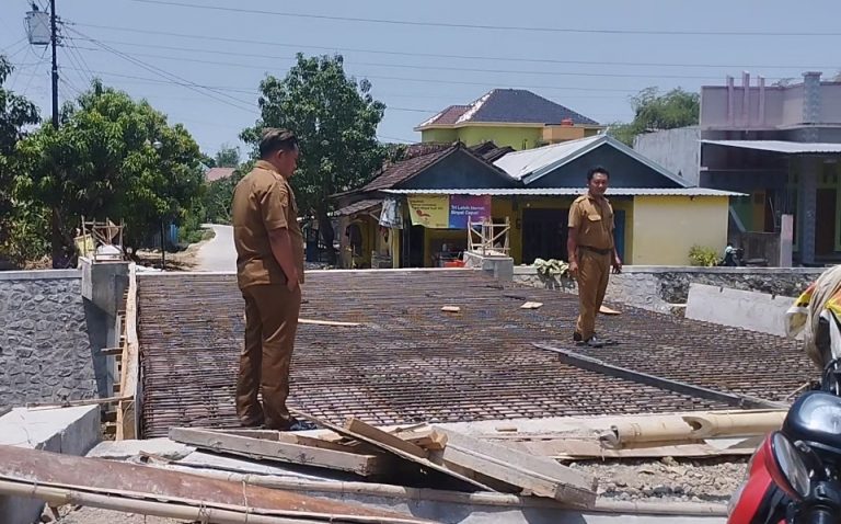 Penantian Panjang Warga Trimulyo-Boloagung Terjawab, Jembatan Baru Mulai Dibangun